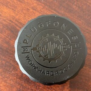 Plugfones Work Hard Rock Hard Noise Suppressing Earbuds 1.4